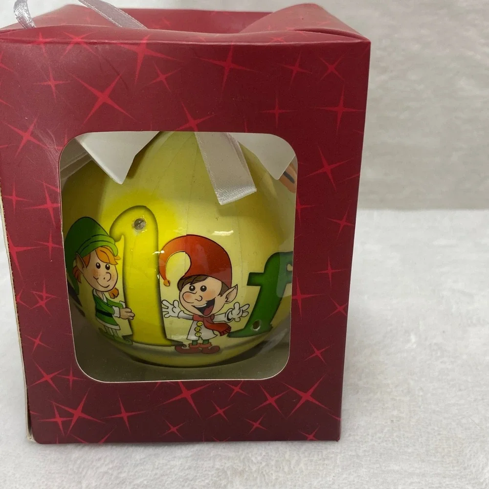 Twinkling‎ Treasures Blinking Elf Christmas Ornament Lighted Festive Holiday